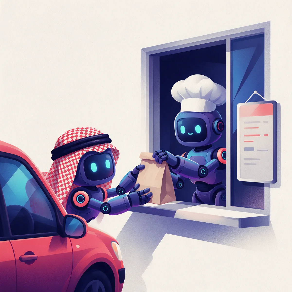 رسم توضيحي يشرح API (واجهة البرمجة)